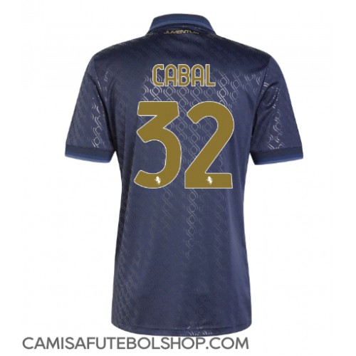 Camisa de time de futebol Juventus Juan Cabal #32 Replicas 3º Equipamento 2024-25 Manga Curta